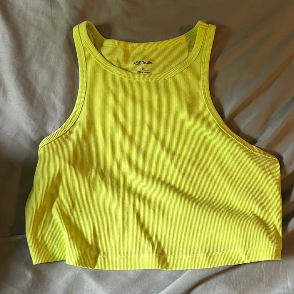 Yellow TankTop (cropped)